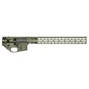 Radian Weapons AX556, Billet Upper/Lower Set, Semi-auto, 556 NATO/223 Remington, Ambidextrous, Cerakote Finish, Olive Drab Green, Includes Radian Talon Ambidextrous Safety, Hammer Pin, 17 in MLOK Handguard R0399 - Radian Weapons