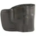 Don Hume JIT Slide Holster, Fits Glock 17/19/22/23/26/27/31/32/33/35/36, Right Hand, Black Leather J952000R - Don Hume