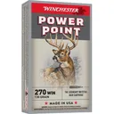 Winchester X2705 Power-Point 270Win 130gr 20 Per Box/10 Case Centerfire, Rifle Ammunition - Winchester