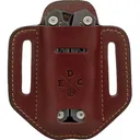 1791 Gunleather STESSLSCHNA EDC Standard Easy Slide Solo OWB Chestnut Leather Belt Slide Ambidextrous - 1791 Gunleather