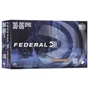 Federal 3006B Power-Shok 30-06Springfield 180gr Jacketed Soft Point 20 Per Box/10 Case Centerfire, Rifle Ammunition - Federal