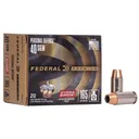 Federal P40HS3 Premium Personal Defense 40S&W 165gr Hydra-Shok Jacketed Hollow Point 20 Per Box/25 Case Centerfire, Handgun Ammunition - Federal