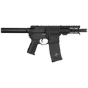 CMMG PE94A1798AB Banshee MK4 9mm Luger 30+1 5, Black, Buffer Tube (No Brace), EML4 M-LOK Handguard, Zeroed Linear Comp (AR Conversion Mag Compatible) - CMMG