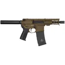 CMMG PE94A1798MB Banshee MK4 9mm Luger 30+1 5, Midnight Bronze Rec, Buffer Tube (No Brace), EML4 M-LOK Handguard, Zeroed Linear Comp (AR Conversion Mag Compatible) - Cmmg