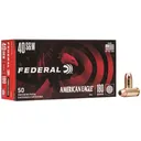 Federal AE40R1 American Eagle 40S&W 180gr Full Metal Jacket 50 Per Box/20 Case Centerfire, Handgun Ammunition - Federal