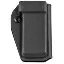 C&G Holsters 247100 Universal IWB/OWB Single Black Kydex Belt Clip Compatible w/ Double Stack Belts 1.75 in Wide - C&G