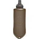 Camelbak Quick Stow, Mil Spec Silicone Flask, Holds 17 ounces, Coyote Tan, Big Bite Valve, Leak Proof On/Off Lever, Large Mouth Opening, Dishwasher Safe 1926001051 - Camelbak