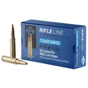 PPU PP7SS Metric 7.5x55mmSwiss 174gr Soft Point 20 Per Box/10 Case Centerfire, Rifle Ammunition - Prvi Partizan