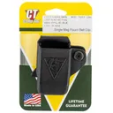 Comp-Tac C62110000LBKN Single Mag Pouch OWB Black Kydex Belt Clip Compatible w/ 1911/Walther PPQ/HK Belts 1.50 in Wide Right Hand - Comp-Tac