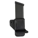 Comp-Tac C62104000RBKN Single Mag Pouch OWB Black Kydex Belt Clip Compatible w/Double Stack/Most Glock Belts 1.50 Wide Left Hand - Comptac