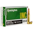 Remington 23699 UMC 30-06Springfield 150gr Full Metal Jacket 20 Per Box/10 Case Centerfire, Rifle Ammunition - Remington