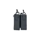 Haley Strategic Partners Multi Utility Pouch POUCH_MICRO_ULT-1-2-BL, Double, Fits (2) Pistol Mags, Black POUCH_MICRO_ULT-1-2-BLK - Haley