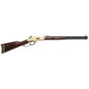 Cimarron CA228G19 1866 Yellowboy Carbine Full Size 45 Colt (LC) 10+1 19 in Blued Steel Barrel, Brass Steel Receiver, Fixed Wood w/Brass Tacks Stock, , Rifle - Cimarron Firearms