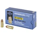 Prvi Partizan Pistol PPH32AF, 32 ACP, 71 Grain, Full Metal Jacket, 50 Round Box PPH32AF - Prvi Partizan