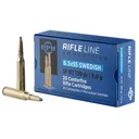 PPU PP6SWS Metric 6.5x55Swedish 139gr Soft Point Boat Tail 20 Per Box/10 Case Centerfire, Rifle Ammunition - Prvi Partizan