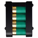 Safariland 085122 Shell Carrier 12 Gauge Holds 4 Roundst Black Hard Plastict Belt Clip Mount - Safariland