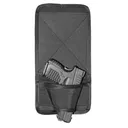 Crossfire Shooting Gear CRFDFNDLITSA1 The Defender Bedside Size OSFA Black Ballistic Nylon Ambidextrous - Crossfire