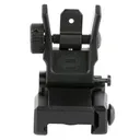 Leapers, Inc. - UTG Sight, Flip-Up Rear Sight, Low Profile, Fits Picatinny, with Dual Aiming Aperture, Black Finish MNT-955 - Leapers