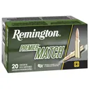 Remington Ammunition 22106 Premier Match 223 Rem 62 gr Hollow Point Match (HPM) 20 Per Box/ 10 Cs - Remington