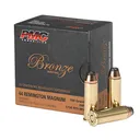 PMC 44B Bronze 44RemMag 180gr Jacketed Hollow Point 25 Per Box/20 Case Centerfire, Handgun Ammunition - Pmc