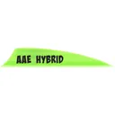 AAE Hybrid Vane 2.0 Bright Green 100pk HY20BG100 - AAE