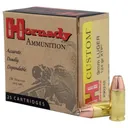Hornady 90242 Custom 9mmLuger 124gr Hornady XTP Hollow Point 25 Per Box/10 Case Centerfire, Handgun Ammunition - Hornady