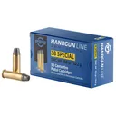 PPU PPH38SH 38Special 158gr Semi Wadcutter Hollow Point 50 Per Box/10 Case Centerfire, Handgun Ammunition - Ppu