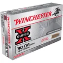 Winchester X30062 Super X 30-06Springfield 125gr Pointed Soft Point 20 Per Box/10 Case Centerfire, Rifle Ammunition - Winchester