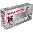 Winchester X223R Super X 223Rem 55gr Jacketed Soft Point 20 Per Box/10 Case Centerfire, Rifle Ammunition - Winchester