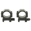 Leapers, Inc. - UTG Pro Max Strength, Rings, Fits Picatinny, 1 in Low, 2 pieces, Black Finish RG2W1104 - Leapers