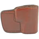 Don Hume JIT Slide Holster, Fits S&W M&P Shield EZ 2.0 9MM, Right Hand, Brown Leather J967220R - Don Hume