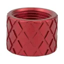 Backup Tactical Hash Marks HASH-RED, Pistol Thread Protector, Red Finish, 1/2 x 28 RH HASH-RED - Backup Tactical