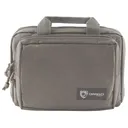Drago Gear Double Pistol Case, 5 Internal Magazine Holders, 6005 Polyster, Seal Gray 12-315GY - Drago