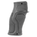 FAB Defense FXGRADUSFBVB Gradus Ergonomic Beavertail, Pistol Grip for AR-15/ AR-10/ M16/ M4 Black Rubber Overmold Polymer Core - Fab Defense