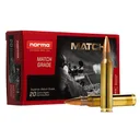 Norma Ammunition 2423552 Dedicated Precision Golden Target Match 223Rem 77gr Hollow Point Boat Tail 20 Per Box/10 Case, Centerfire Rifle Ammo - Norma Ammunition