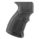 FAB Defense FXAGR47B AGR-47 Ergonomic Rubberized, Pistol Grip for AK-47/74/ AKS-74U Krinkov/ ATI Galil Fiberglass Reinforced Black Polymer - FAB Defense