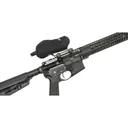 Scopecoat 12HE24BK Holographic/Electronic Scope Cover Black Neoprene/Nylon Laminate Size 24 Slip On Fits Trijicon ACOG TA-01 NSN (4x32 w/iron sights) - Scopecoat