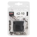 FAB Defense FX4210B Mag Extension 380 ACP 4rd Compatible w/Glock 42 Black Polymer - Fab Defense