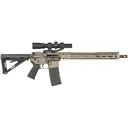 Black Rain Ordnance BRO21121301 Full Field Tac30 5.56x45mm NATO 30+1 16 in Chrome Moly Barrel, A2 Flash Hider, FDE Battleworn Cerakote, Magpul 6 Position Stock, Includes Burris 2-4x24mm Scope & Soft Cas, Rifle - Black Rain Ordnance