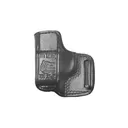Don Hume JIT Slide Holster, Outside Waistband Holster, Fits Ruger LCP II and Ruger LCP Max, Right Hand, Leather, Black J955011R - Don Hume