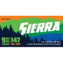 Sierra A81470019 Outdoor Master 9mmLuger 147gr Jacketed Hollow Point Sport Master 20 Per Box/10 Case Centerfire, Handgun Ammunition - Sierra Bullets