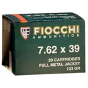 Fiocchi Shooting Dynamics Ammunition 7.62x39mm | 762SOVA - Fiocchi