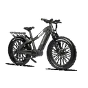 QuietKat Inc APS-VPO-GUN-17 Apex Sport Gunmetal Grayt Medium Framet SRAM 8-Speed 1000W (VP0) Motor - Quietkat