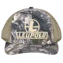 Leupold 182545 Reticle Trucker Hat Mossy Oak/Terra/Khaki Adjustable Snapback OSFA Semi-Structured - Leupold