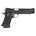 Rock Island 52000 Pro Ultra Match HC 10mm Auto Caliber with 6 in Barrel, 16+1 Capacity, Overall Black Parkerized Finish Steel, Picatinny Rail/Beavertail Frame, Serrated Slide & Black G10 Grip, Pistol - Armscor Firearms