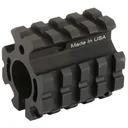 Leapers, Inc. - UTG Model 4/15 Gas Block, Fits AR Rifles, Low Profile Quad Rail Gas Block for .75 in Barrel, Black MTU012 - Leapers UTG