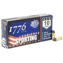 1776 USA 1776010125 Lead Free Sporting 10mm Auto 125gr Lead Free Ball 50 Per Box/20 Case Centerfire, Handgun Ammunition - 1776 Usa