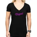 Magpul MAG1336-001-M Rover Script Women's Black Cotton/Polyester Short Sleeve Medium - Magpul Industries