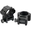 UTG RGWM25M4 Accushot Scope Rings Black Anodized 1 in Medium - Leapers UTG
