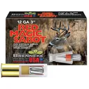 Brenneke SL123RMS Red Magic 12Gauge 3 in 1oz Sabot Slug Shot 5 Per Box/50 Case, Shotgun Shells - Brenneke